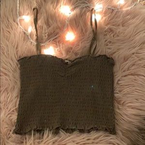 army green tank never worn and supper cute!